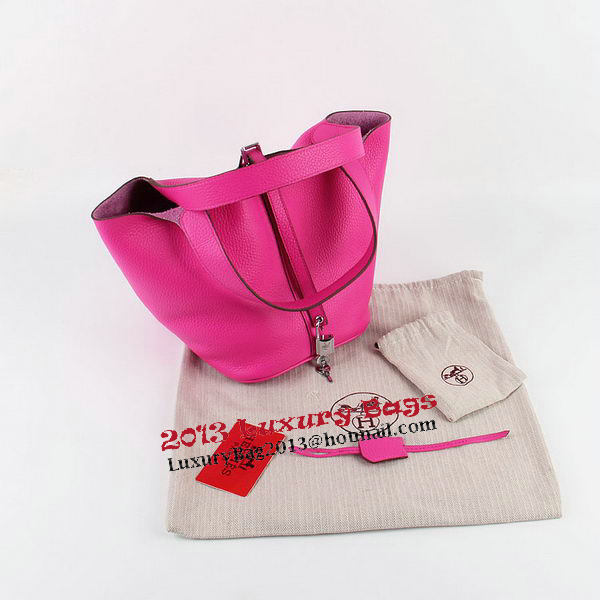 Hermes Picotin Lock MM Bag in Original Leather H8616 Rose
