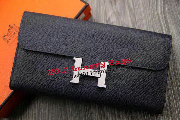 Hermes Constance Long Wallets Original Leather HA909 Royal Hermes Constance Long Wallets Original Leather HA909 Royal