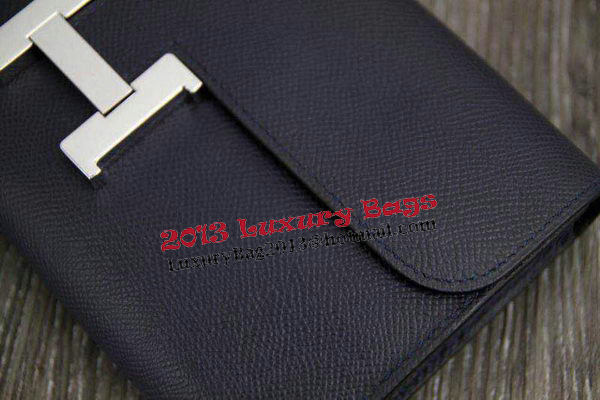 Hermes Constance Long Wallets Original Leather HA909 Royal Hermes Constance Long Wallets Original Leather HA909 Royal