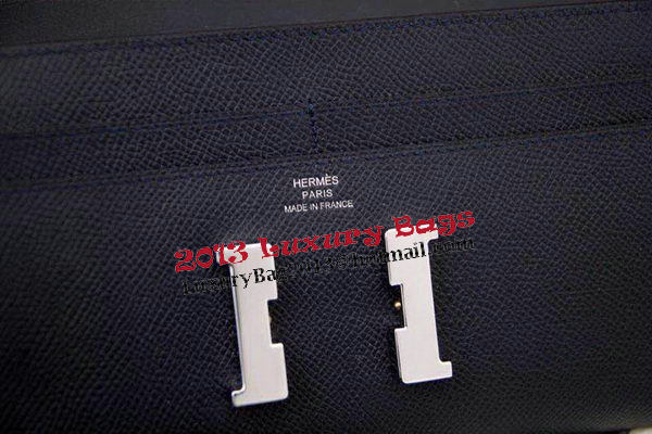 Hermes Constance Long Wallets Original Leather HA909 Royal Hermes Constance Long Wallets Original Leather HA909 Royal