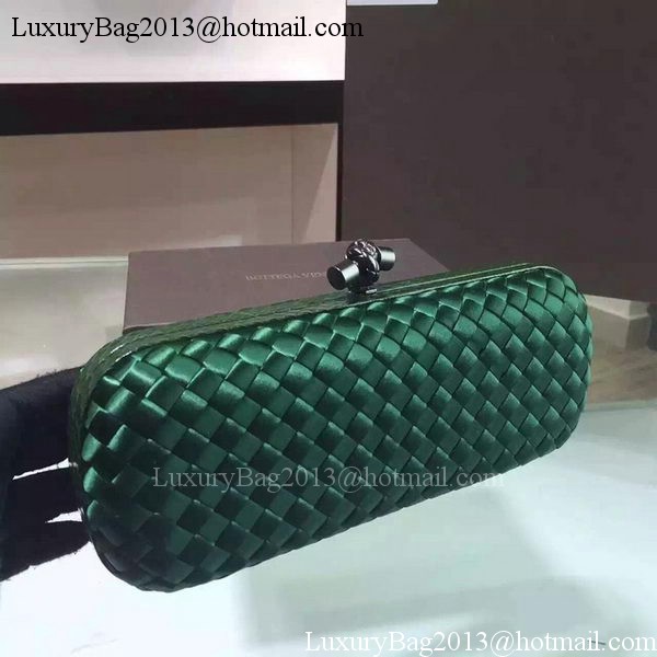Bottega Veneta STRETCH Knot Sheepskin Leather Clutch BV8651 Green Bottega Veneta STRETCH Knot Sheepskin Leather Clutch BV8651 Green