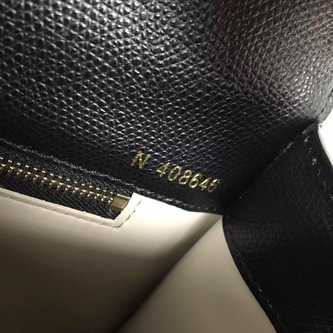 Valextra Calfskin Leather Shoulder Bag 408645 Black