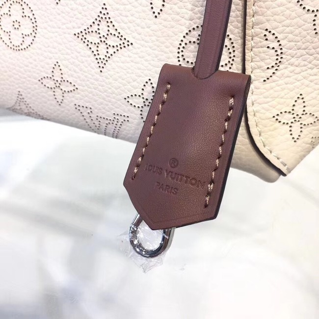 Louis Vuitton original Mahina Leather Tote Bag 54351 cream