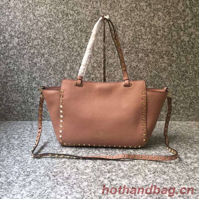 VALENTINO Rockstud medium tote 0972 pink