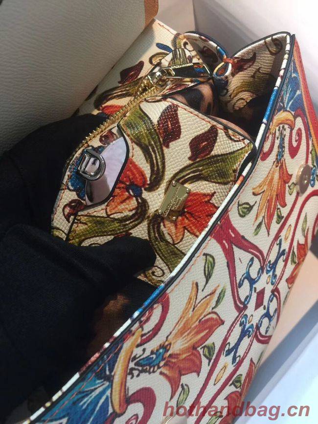 Dolce & Gabbana SICILY Bag Calfskin Leather 4136-7