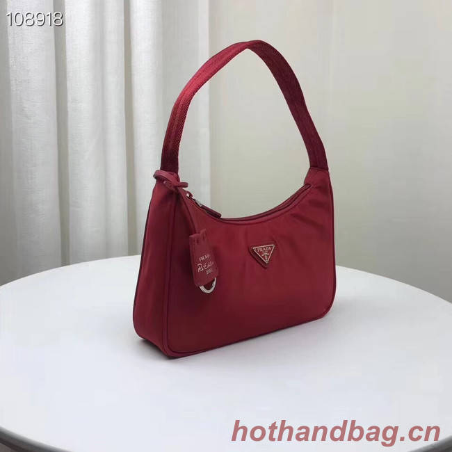 Prada Re-Edition 2000 nylon mini-bag 1NE515 red