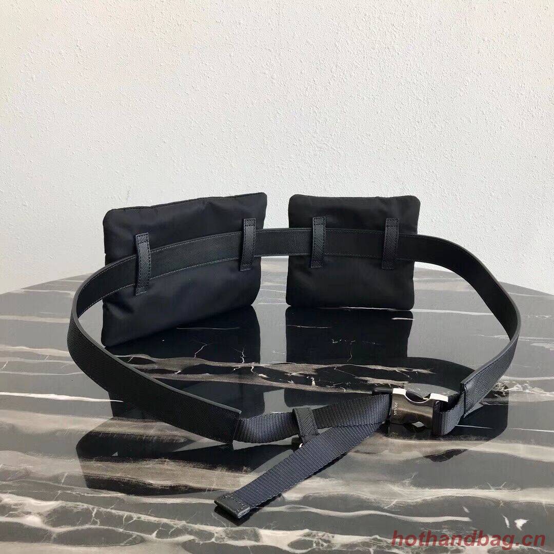 Prada Nylon Pocket 2CM219 black Prada Nylon Pocket 2CM219 black