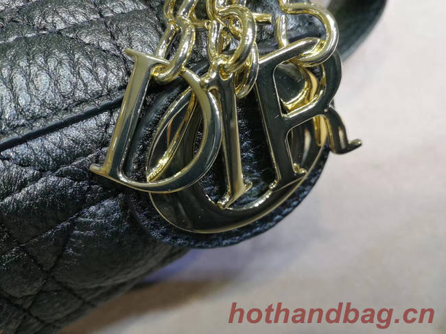Dior MINI LADY DIOR CALFSKIN BAG M0573 black