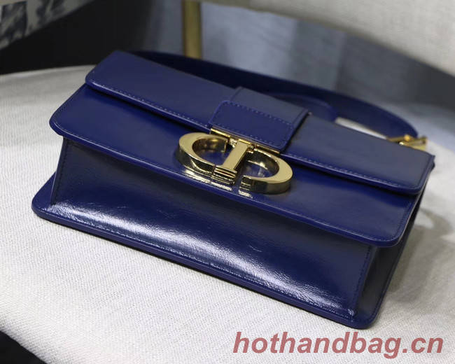 Dior 30 MONTAIGNE CALFSKIN BAG M9203 dark blue