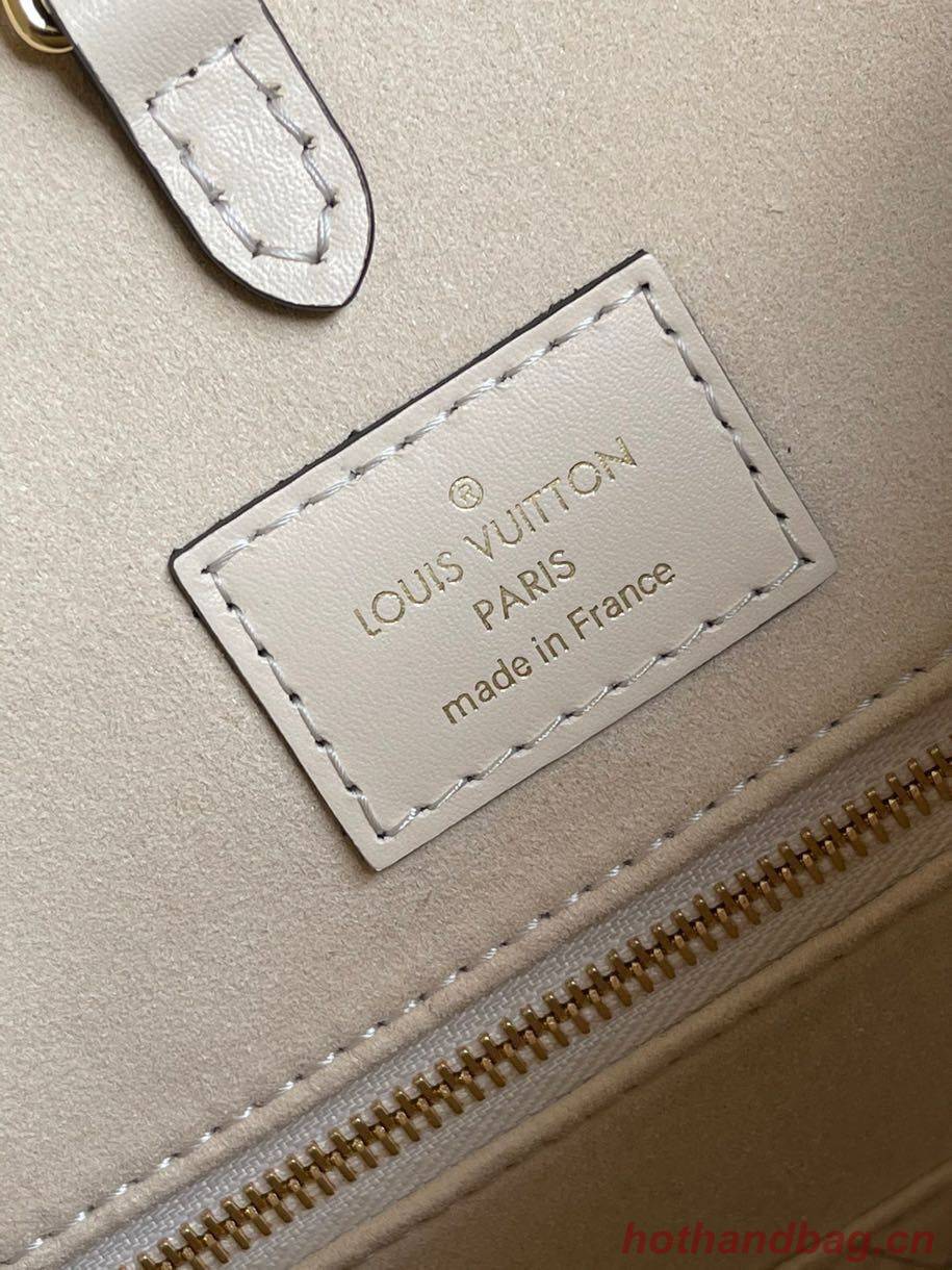 Louis Vuitton Original Onthego medium tote bag  cream M45495 Brown Logo