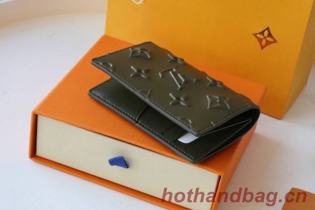 Louis Vuitton POCKER ORGANIZER SLENDER M80508 Khaki