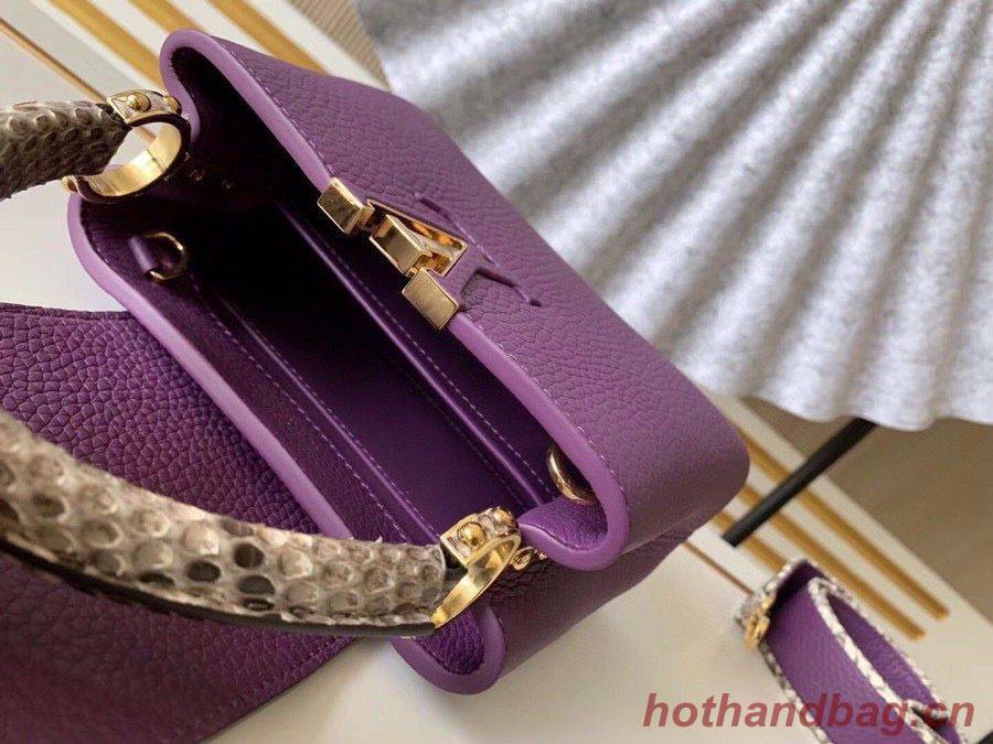 Louis Vuitton CAPUCINES Original Leather PM M96467 Purple