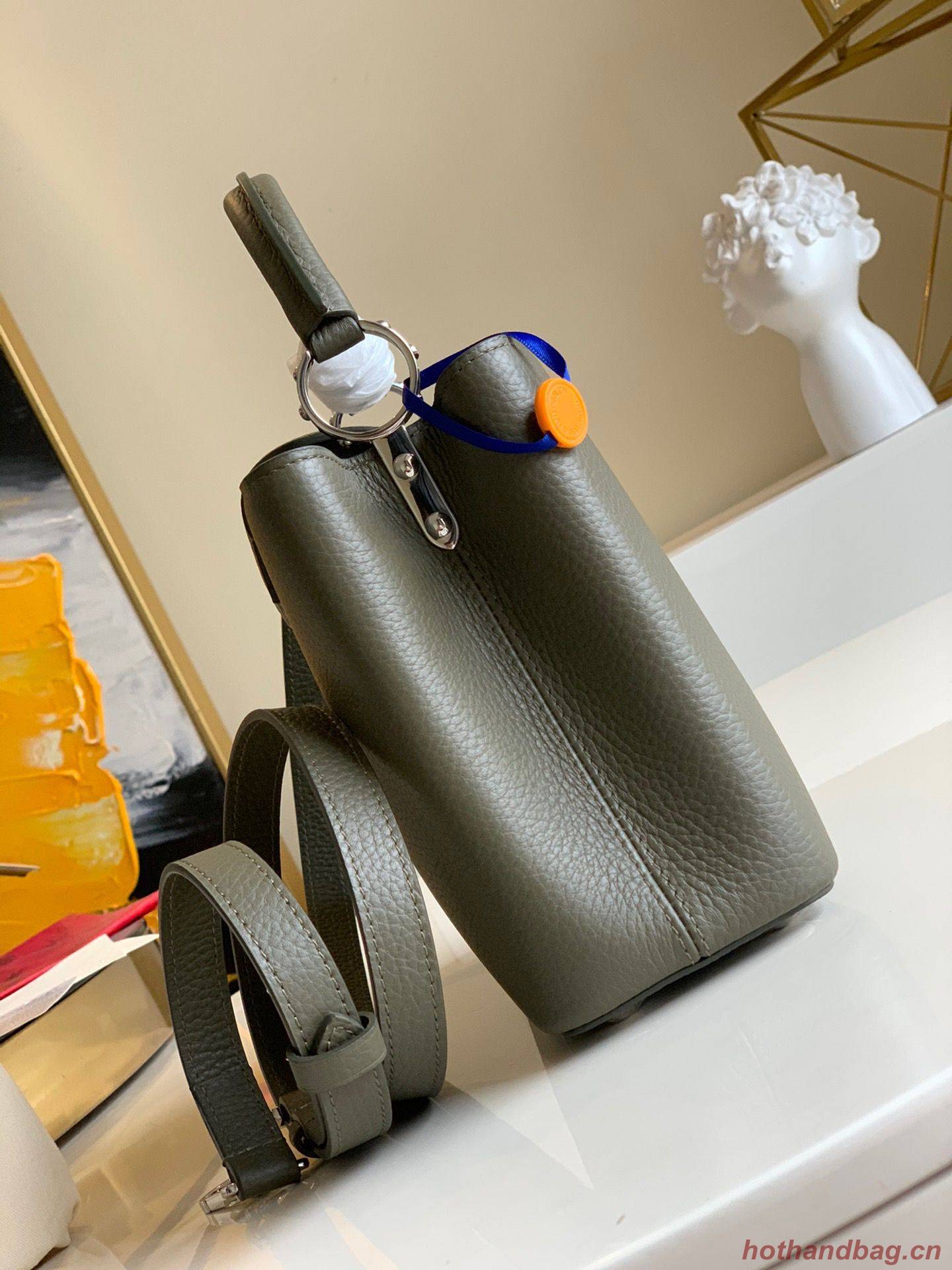 Louis Vuitton CAPUCINES Original Leather PM M57227 Dark Green