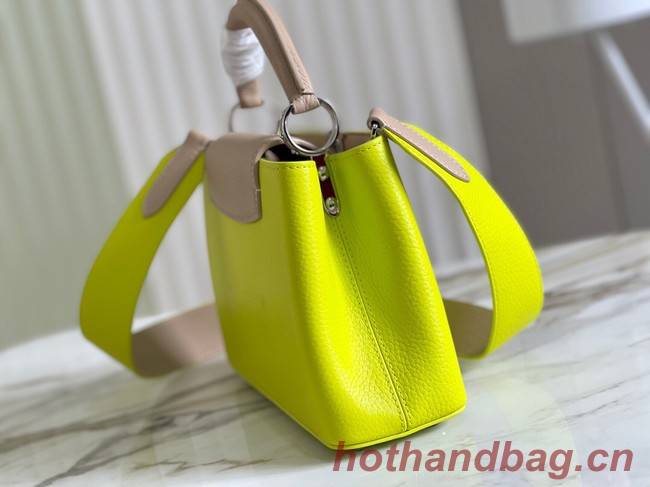 Louis Vuitton CAPUCINES BB M48865 Lemon&light gray