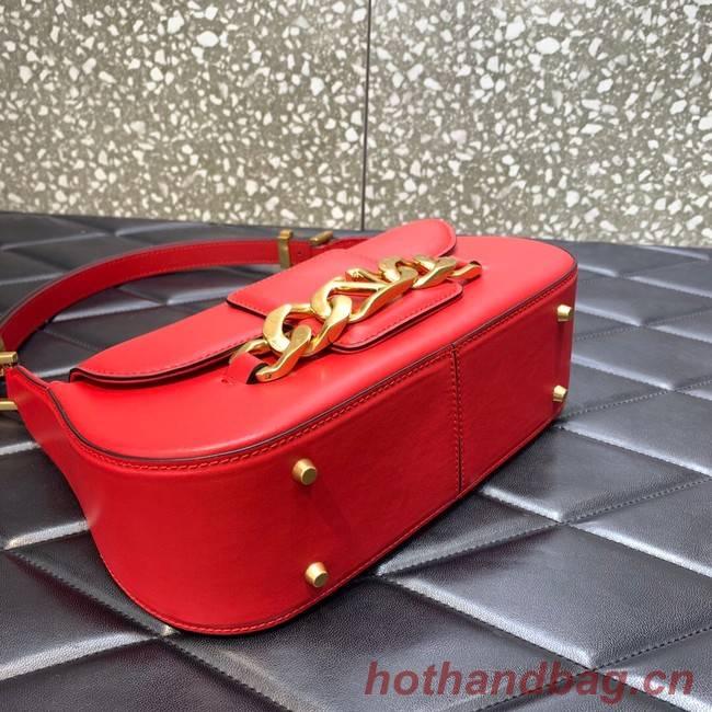 VALENTINO GARAVANI VLOGO CHAIN 1W2B0K8 red