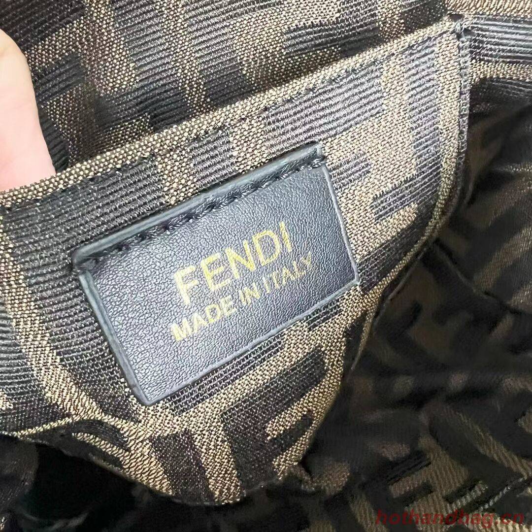 Fendi By The Way Mini Small leather Boston bag 8BS067A Cream