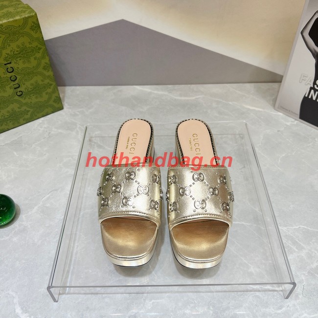 Gucci Womens Interlocking G slide sandal 93204-2