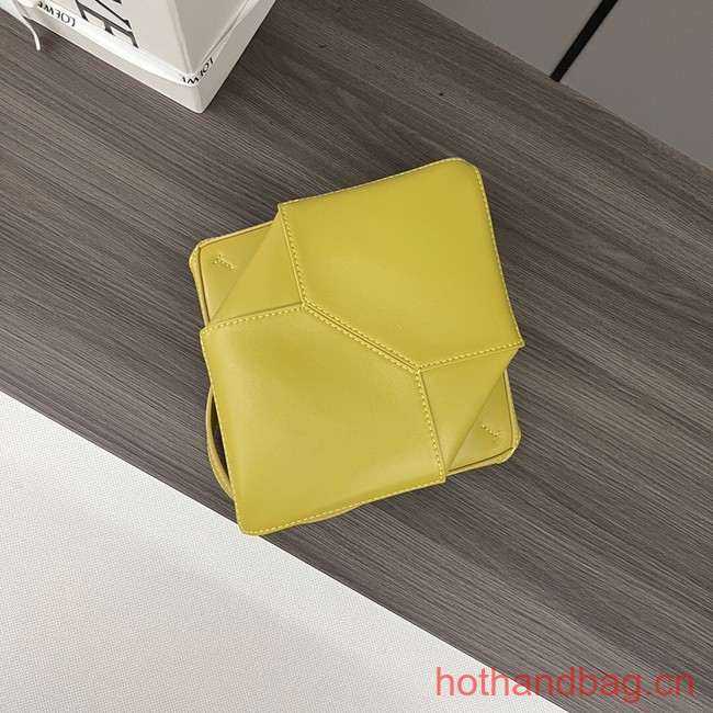 Loewe Original Leather small Shoulder bag 052322 yellow