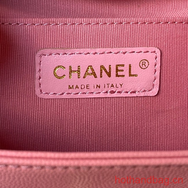 Chanel small BACKPACK AS4398 PINK