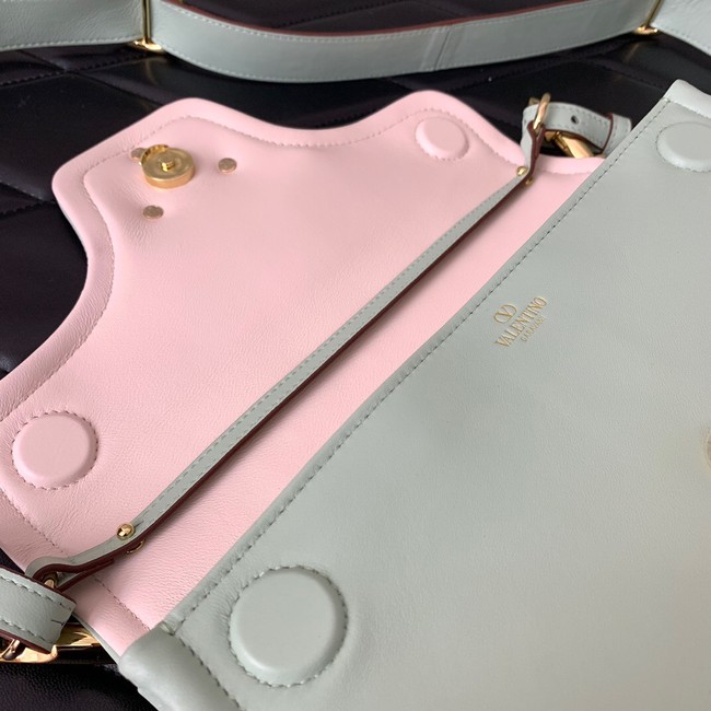 VALENTINO VLOGO 1960 medium lambskin bag FJ098 light green