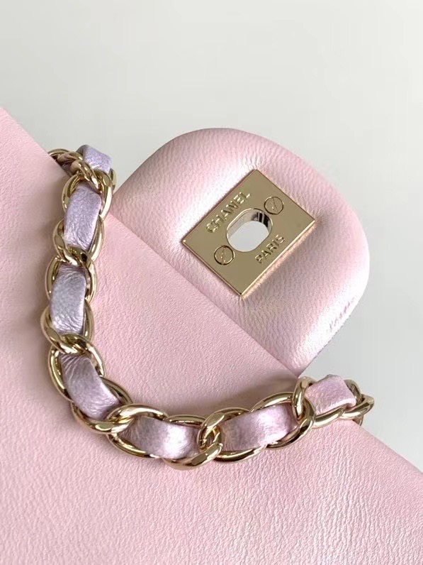CHANEL CLASSIC 11.12 HANDBAG A01116 pink