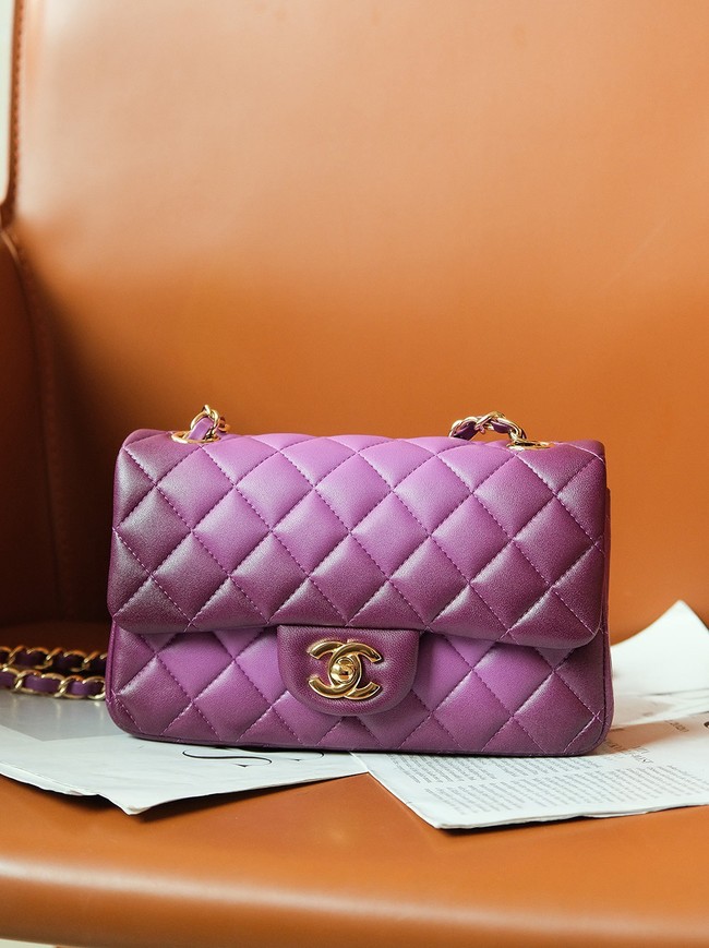 CHANEL CLASSIC 11.12 HANDBAG A01116 rose