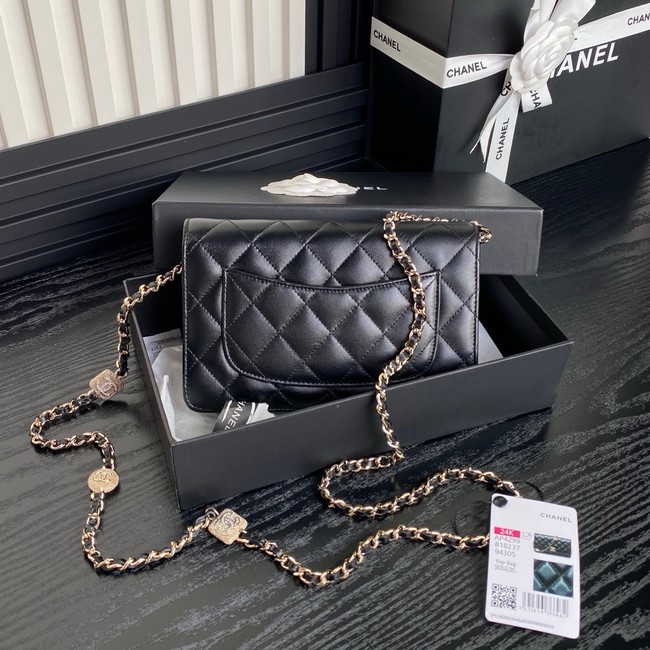 Chanel WALLET ON CHAIN AP4299 black