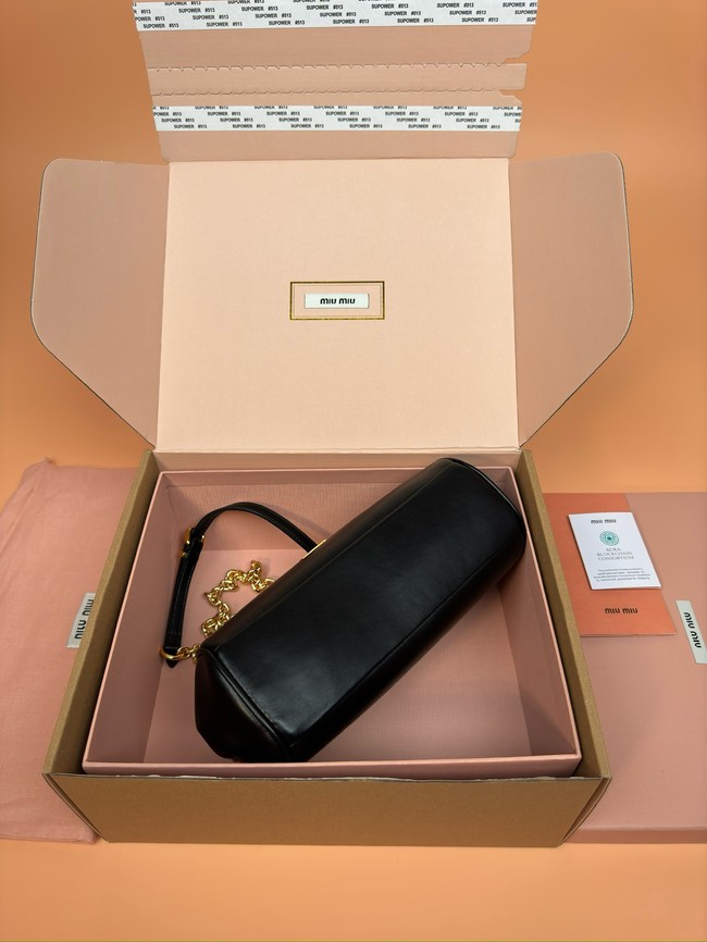 MIU MIU Leather Shoulder Bags 2233 black