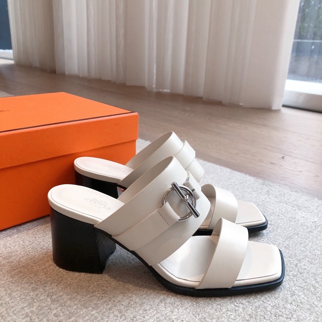 Hermes WOMENS SANDAL Heel 6.5CM 55861-3