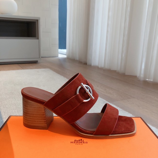 Hermes WOMENS SANDAL Heel 6.5CM 55861-4