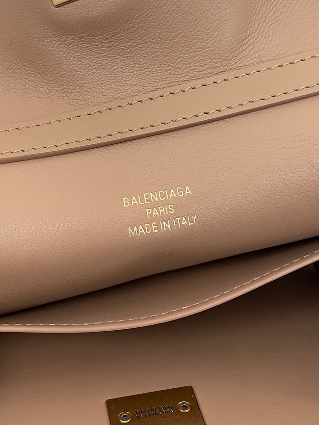 Balenciaga Rodeo Mini Handbag smooth calfskin 795456 Apricot