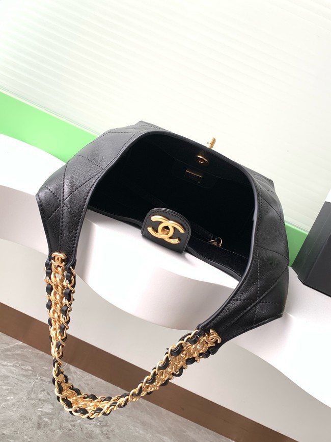Chanel HOBO HANDBAG AS5403 black