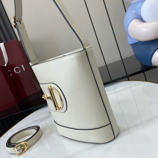 GUCCI 73 MINI BUCKET BAG 833665 White