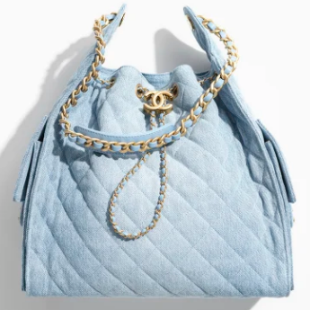 Chanel Denim HOBO BAG AS5311 blue