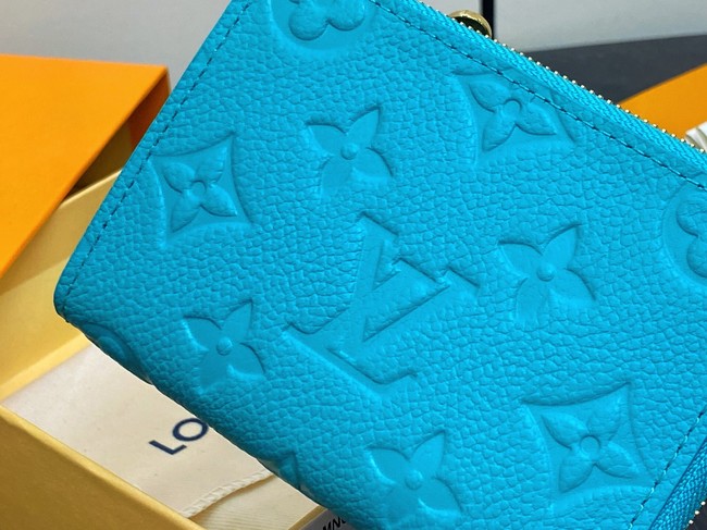 Louis Vuitton Card Holder Recto Verso M13801 blue