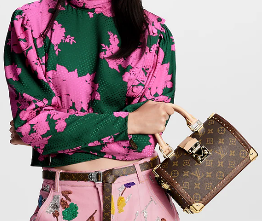 Louis Vuitton Speedy Trunk 20 Monogram M11154