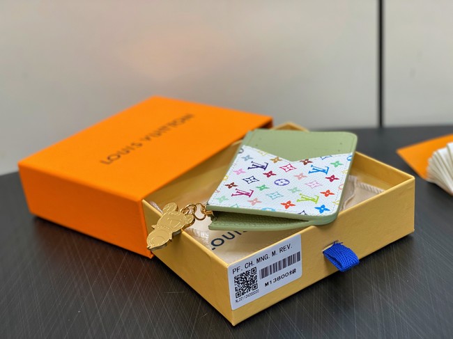 Louis Vuitton LV x TM Romy Card Holder M13800 Green Tea