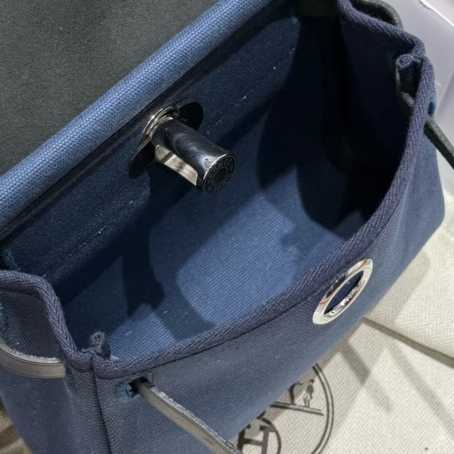 Hermes mini Herbag 20CM Original Canvas Leather & Calfskin 48888-1