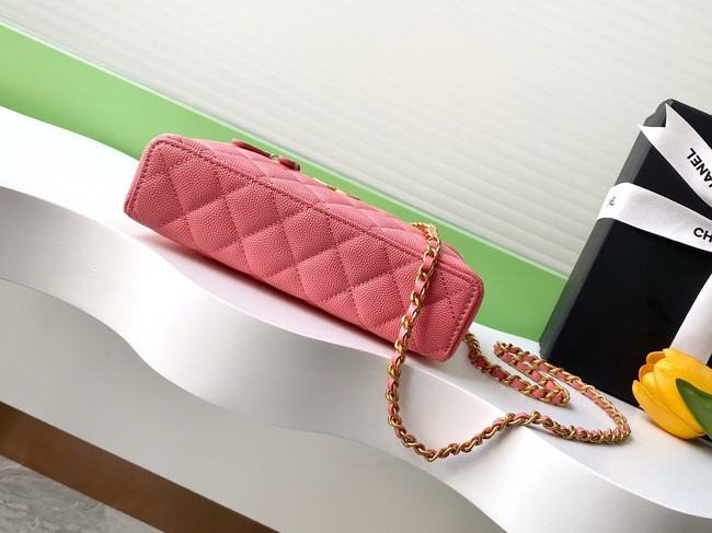 Chanel CLUTCH WITH CHAIN AP4483 Watermelon red