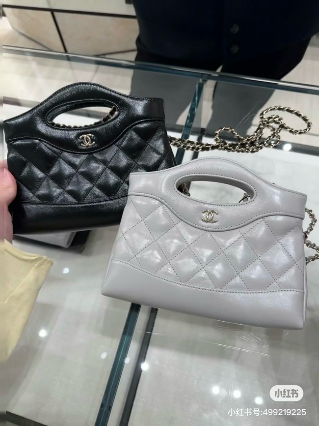 Chanel CLUTCH WITH CHAIN AP3656 gray