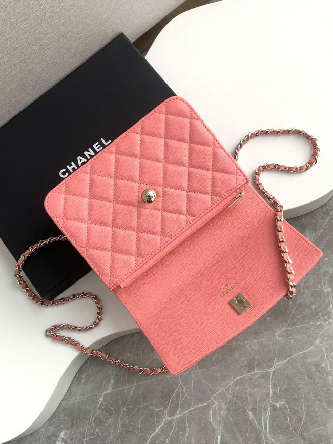 Chanel CLUTCH WITH CHAIN AP4406 pink