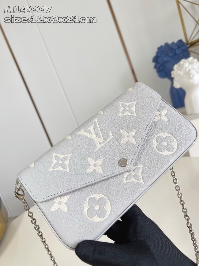 Louis Vuitton Felicie Pochette M14227 Brume & Quartz