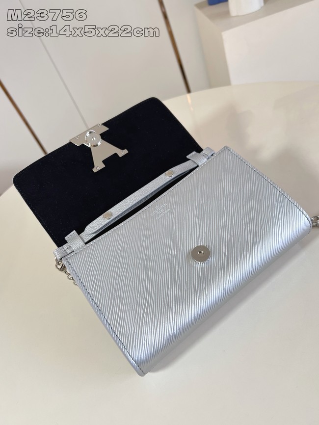 Louis Vuitton Pochette Louise M23756 Silver