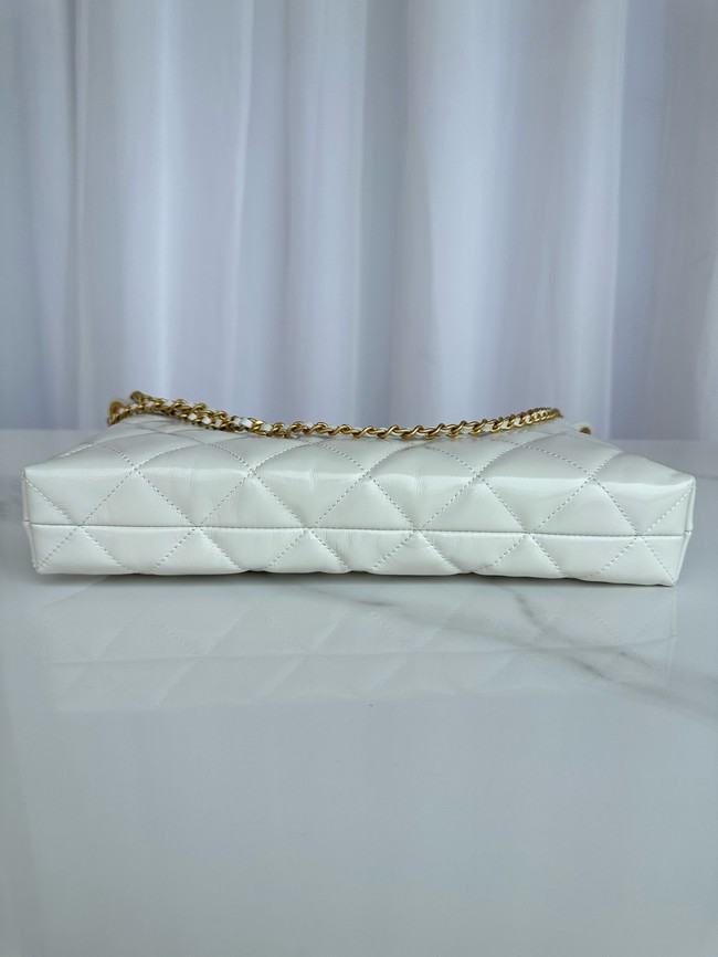 Chanel Medium HOBO BAG AS5498 white