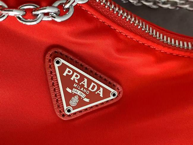 Prada Re-Edition nylon shoulder bag 1BH204 red
