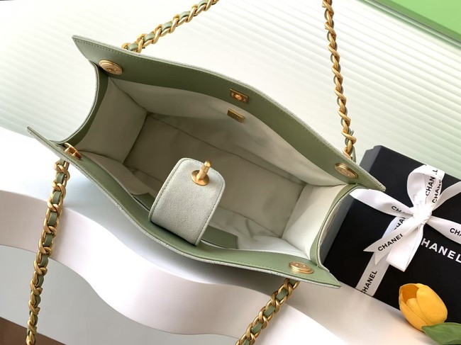 Chanel SHOPPING BAG AS5303 LIGHT GREEN