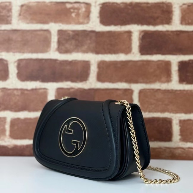 GUCCI BLONDIE SMALL SHOULDER BAG 815711 BLACK