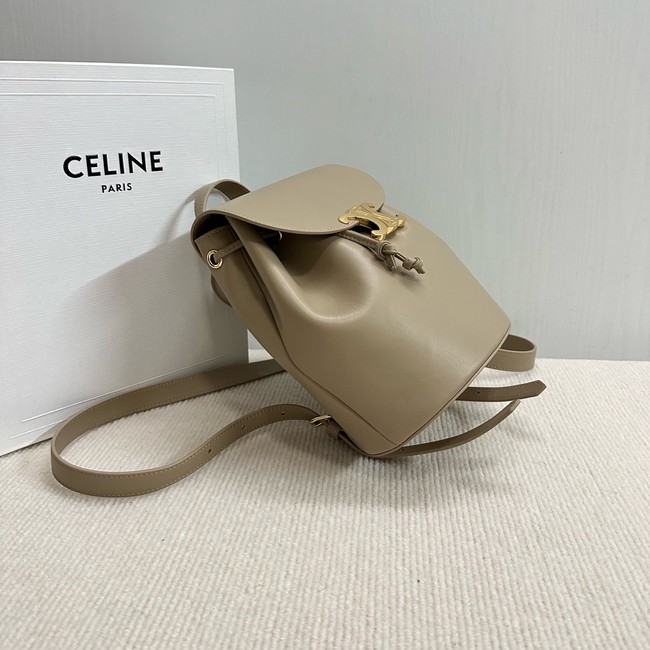 Celine BACKPACK CELINE BONNIE IN SMOOTH CALFSKIN 118703 NATURAL TAN