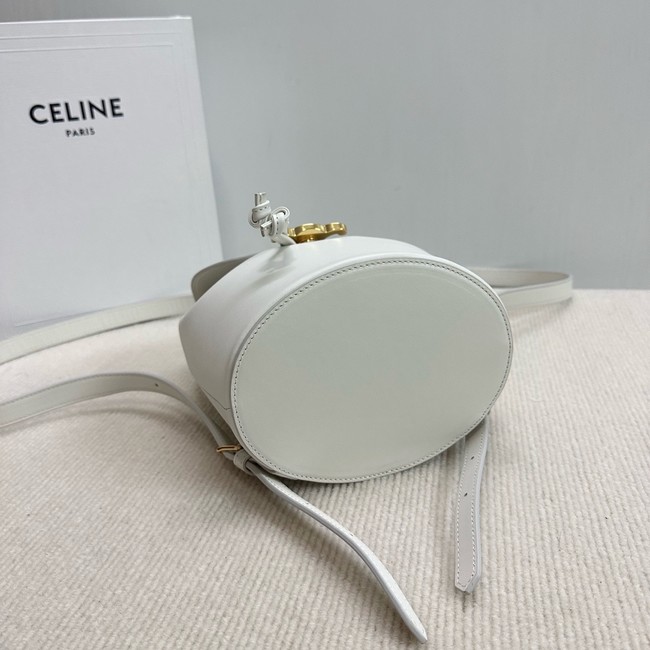 Celine BACKPACK CELINE BONNIE IN SMOOTH CALFSKIN 118703 RICE