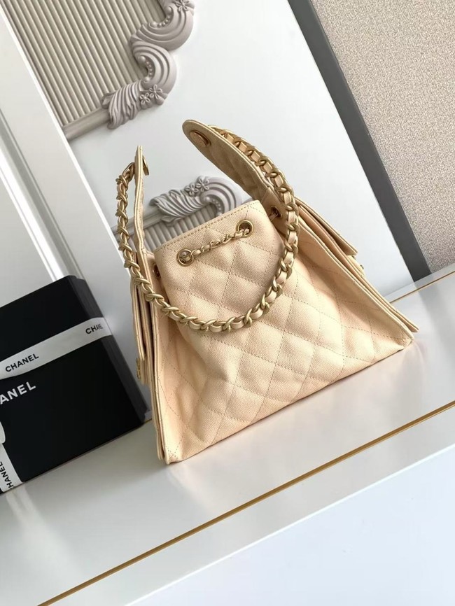 CHANEL 25 SMALL HANDBAG AS5293 Beige
